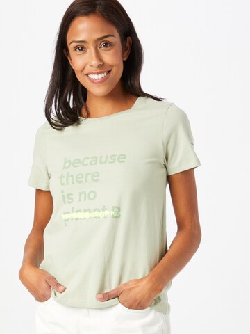 ECOALF - Camiseta en verde: frente