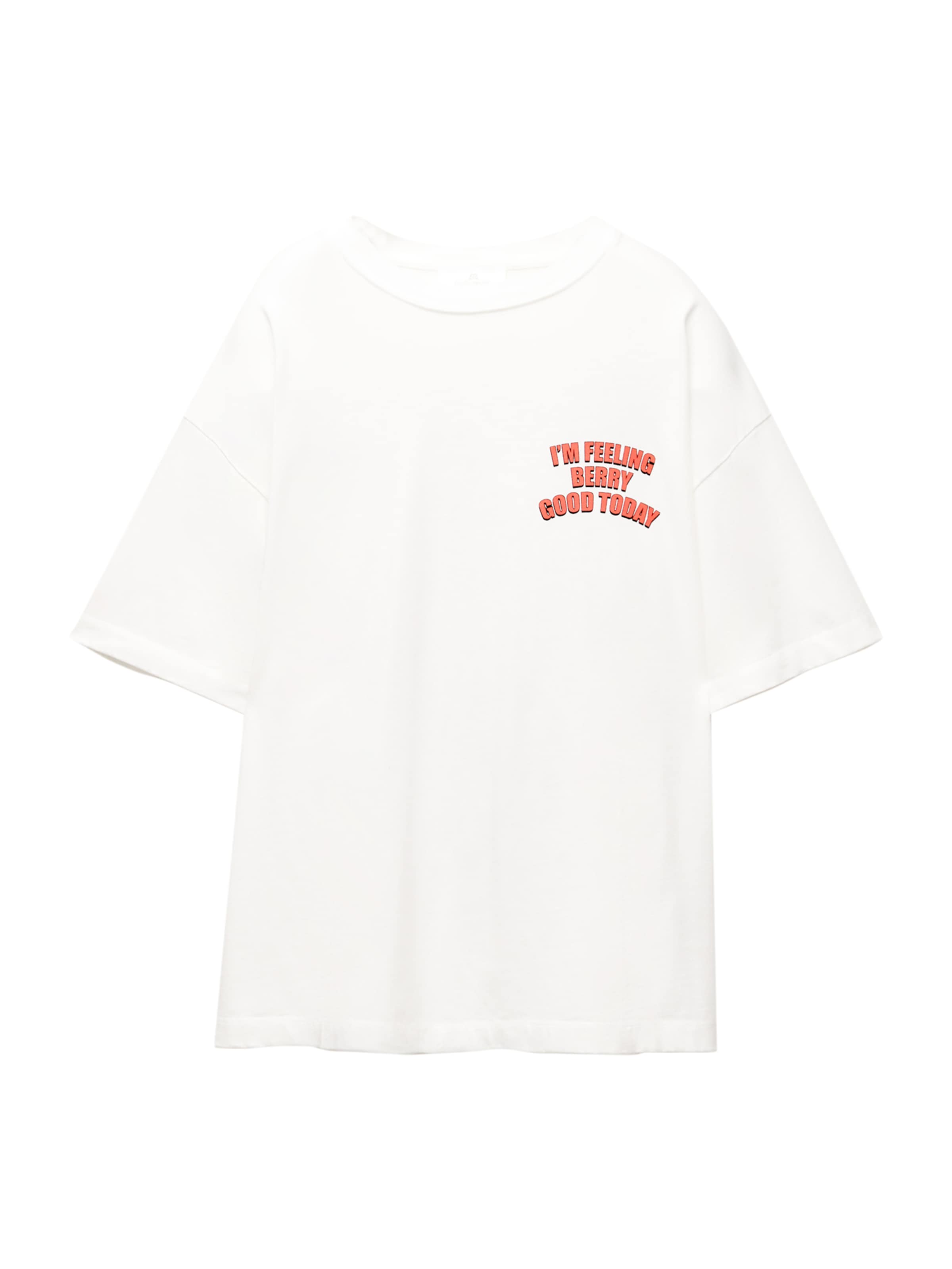 Pull&Bear Shirt in White: front