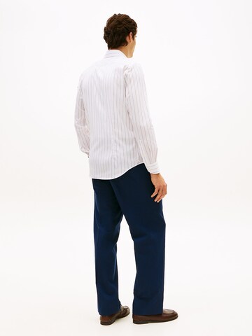 TOMMY HILFIGER Slim fit Zakelijk overhemd in Wit