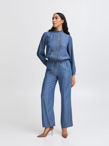 Wide Leg Jean ' BYKOSMO WIDE PANTS ' b.young en bleu