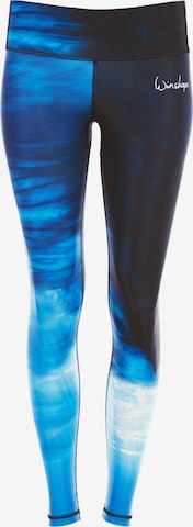 Winshape Скинни Спортивные штаны 'AEL102' в Синий: спереди