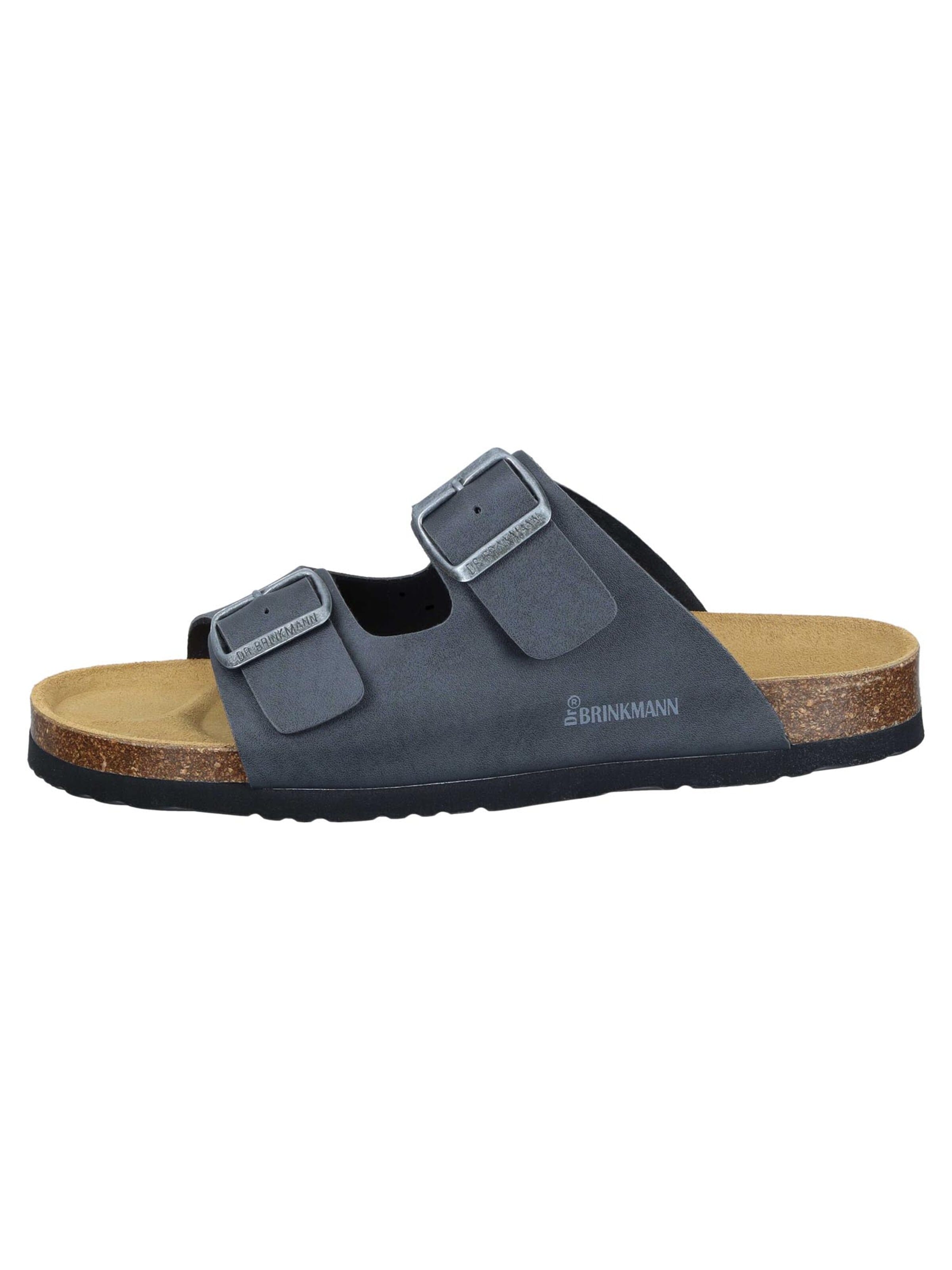 DR. BRINKMANN Mule 'Bonillo' in Grey: front