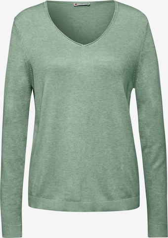 STREET ONE Sweater in Green: front