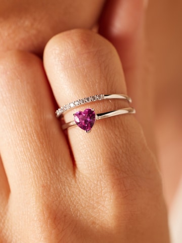 Bague Lucardi en violet