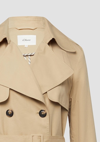 s.Oliver Between-Seasons Coat in Beige