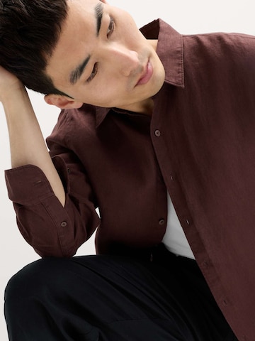 Coupe regular Chemise Marks & Spencer en marron