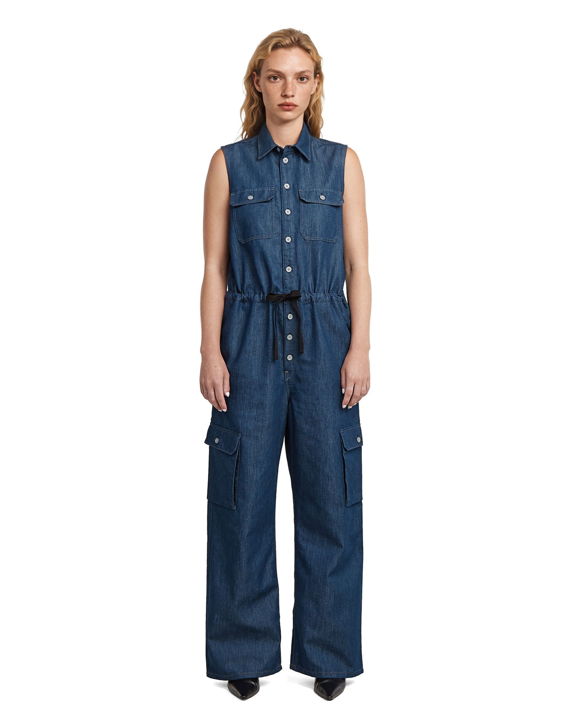 G-STAR Jumpsuit in Blue: front