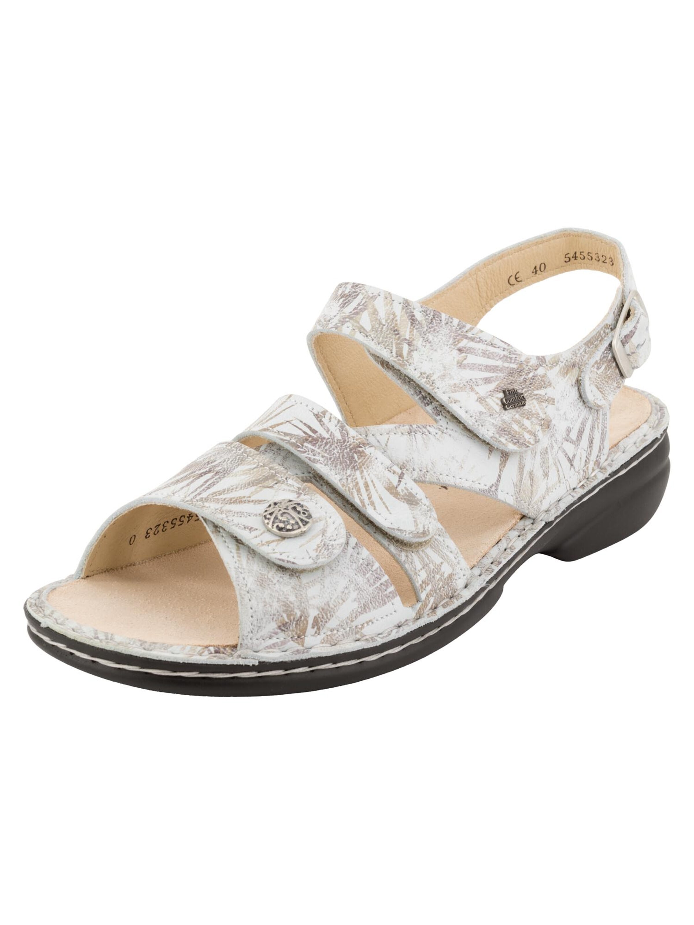 Finn Comfort Sandals 'Gomera' in Grey