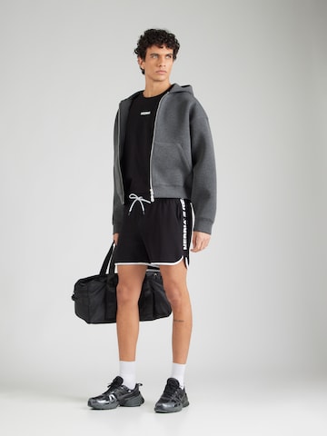 Loosefit Pantalon de sport 'HERO 295' NEBBIA en noir