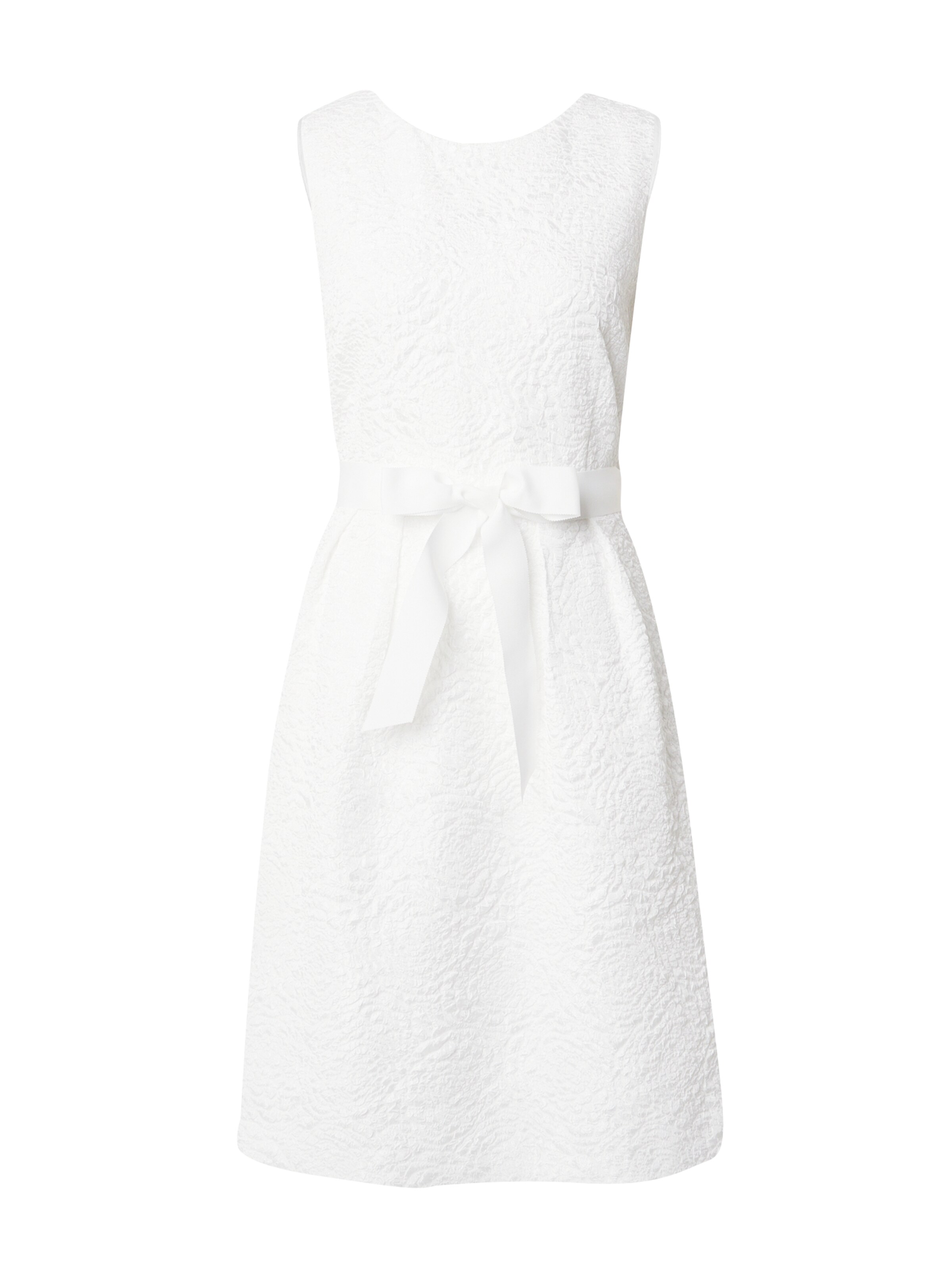 APART Cocktail Dress in White: front
