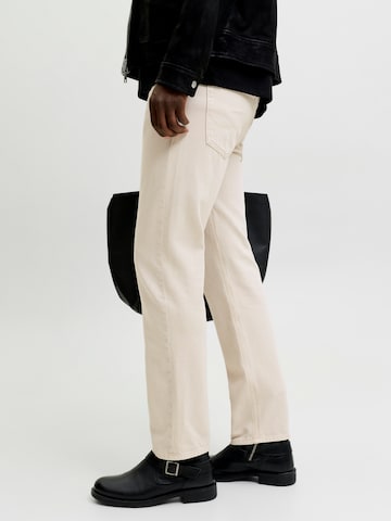 JACK & JONES Loosefit Τζιν 'JJIChris JJOriginal' σε μπεζ