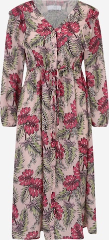 Wallis Petite Платье-рубашка в Ярко-розовый: спереди