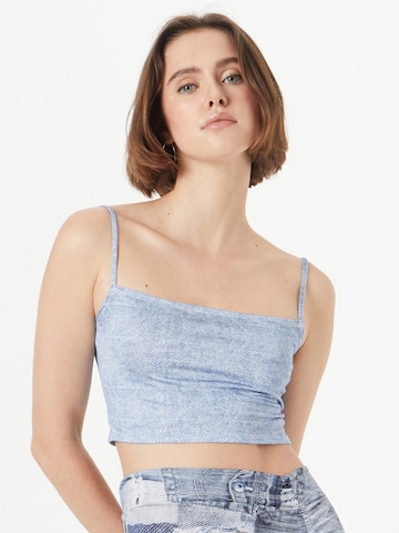 Top di NLY by Nelly in blu: frontale