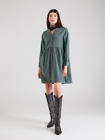 Sublevel Kleid in Grün: Vorderseite