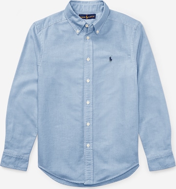 Chemise Polo Ralph Lauren en bleu : devant