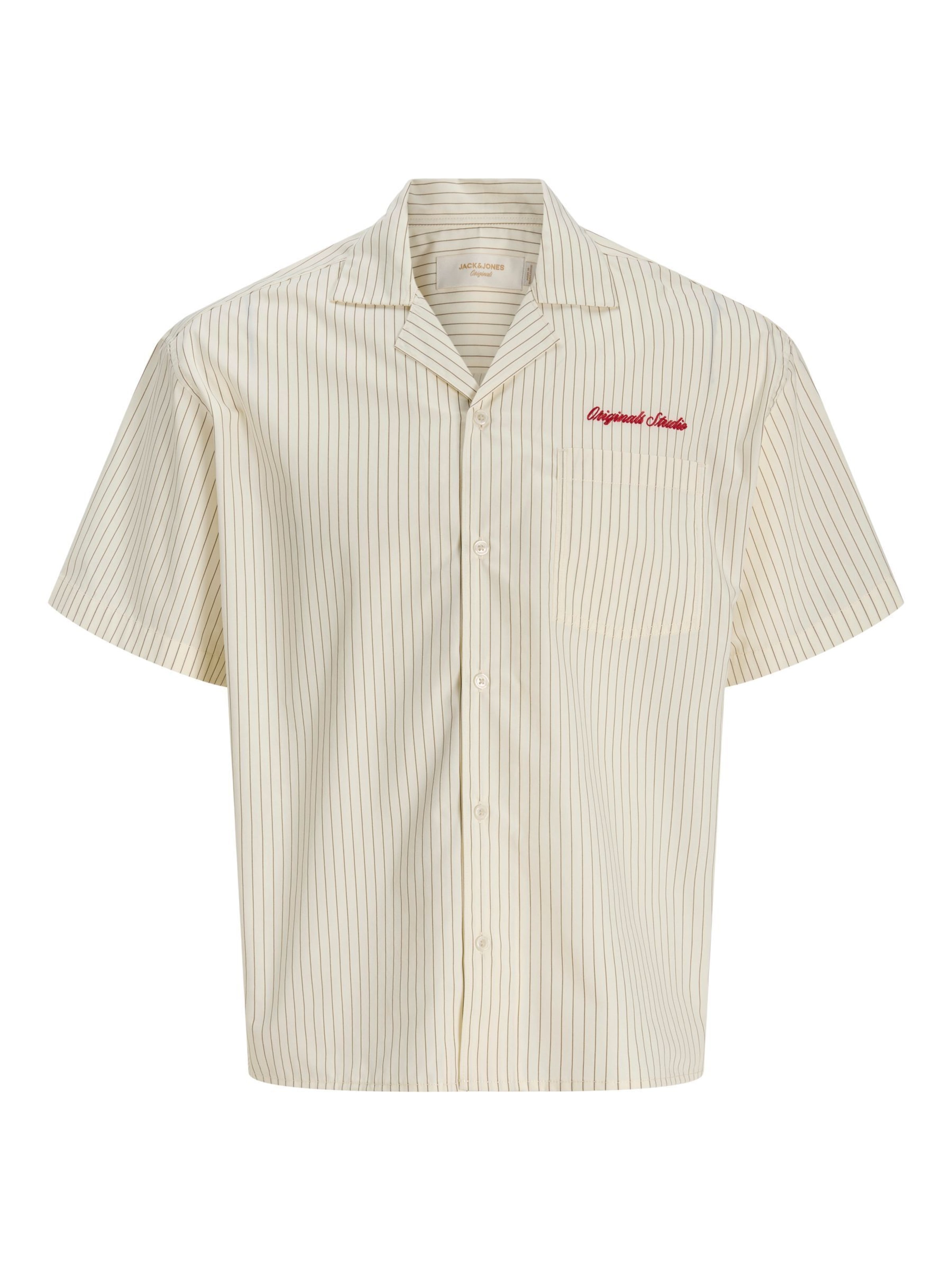 Comfort fit Camicia di JACK & JONES in bianco: frontale