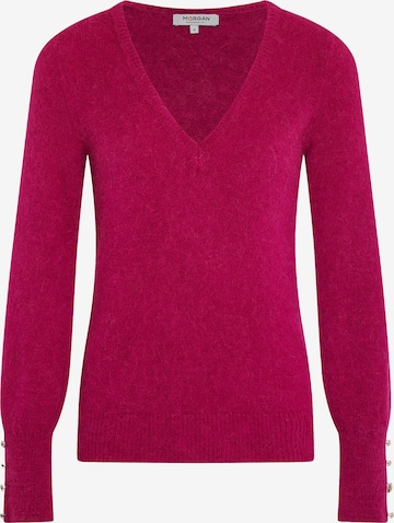 Morgan Pullover i pink: forside