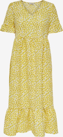 ONLY Dress 'Holly' in Yellow: front