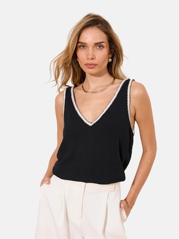 Lipsy Topp i svart: framsida