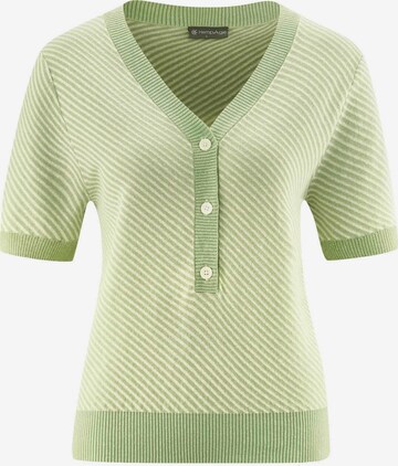 HempAge Sweater in Green: front