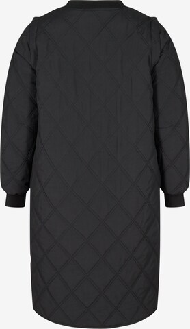 Zizzi Between-Season Jacket 'MWEDNESDAY' in Black