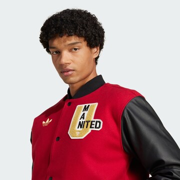 Veste outdoor 'Manchester United VRCT' ADIDAS ORIGINALS en rouge