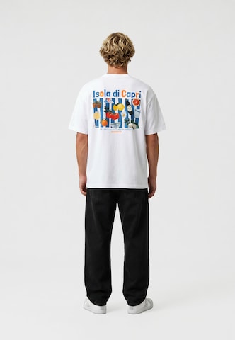 On Vacation Shirt 'Taste Of Capri' in White