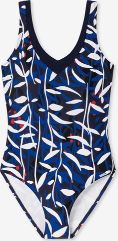 SCHIESSER Swimsuit 'Marine' in Blue: front