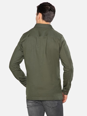 Veste mi-saison Threadbare en vert