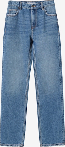 Bershka Regular Jeans in Blau: predná strana