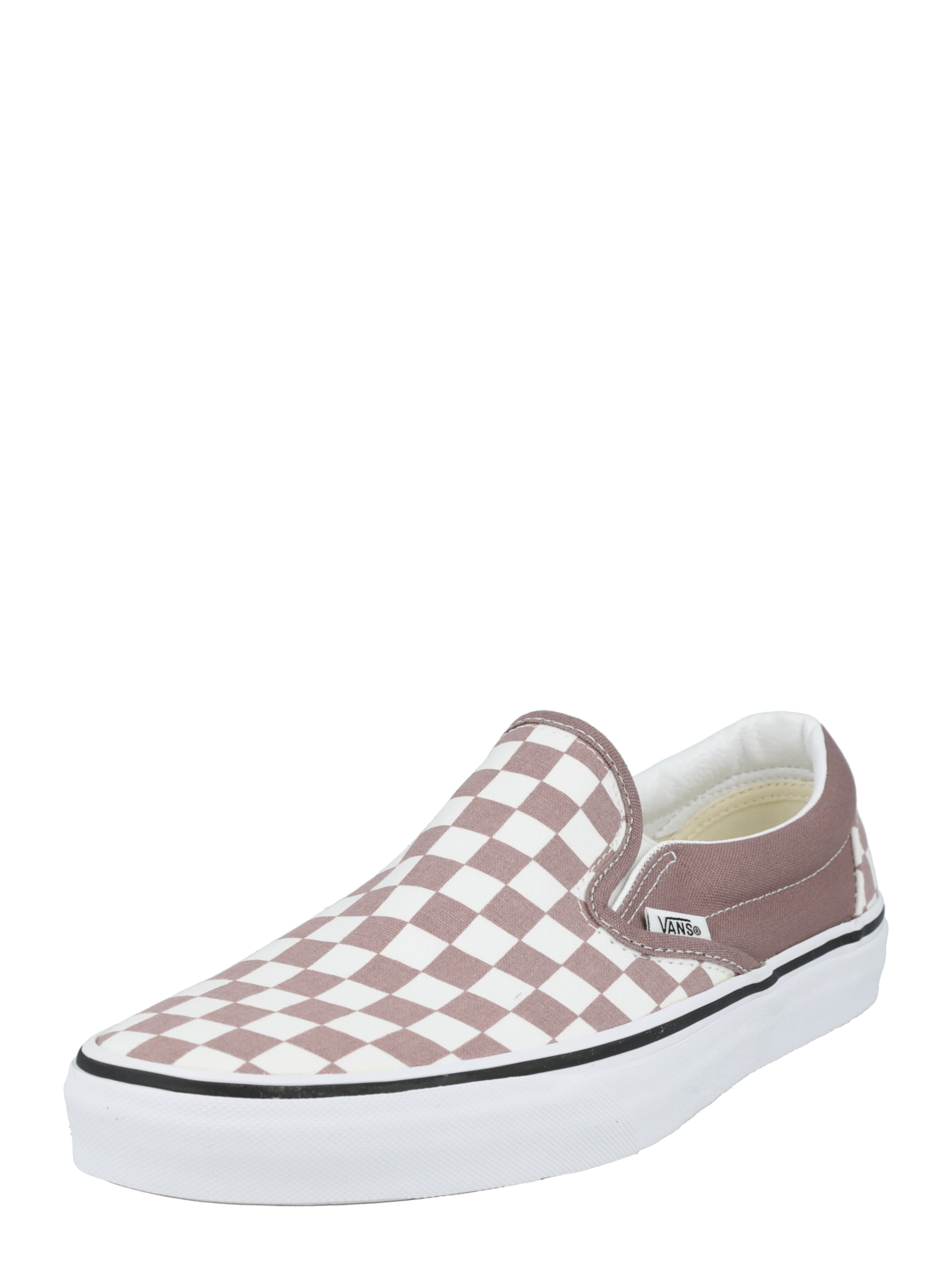 vans checkered beige