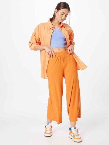 JDY Wide leg Byxa 'FREJA' i orange