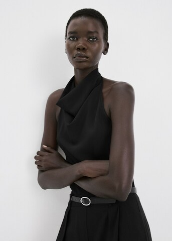 MANGO Jumpsuit 'Pipa' in Schwarz