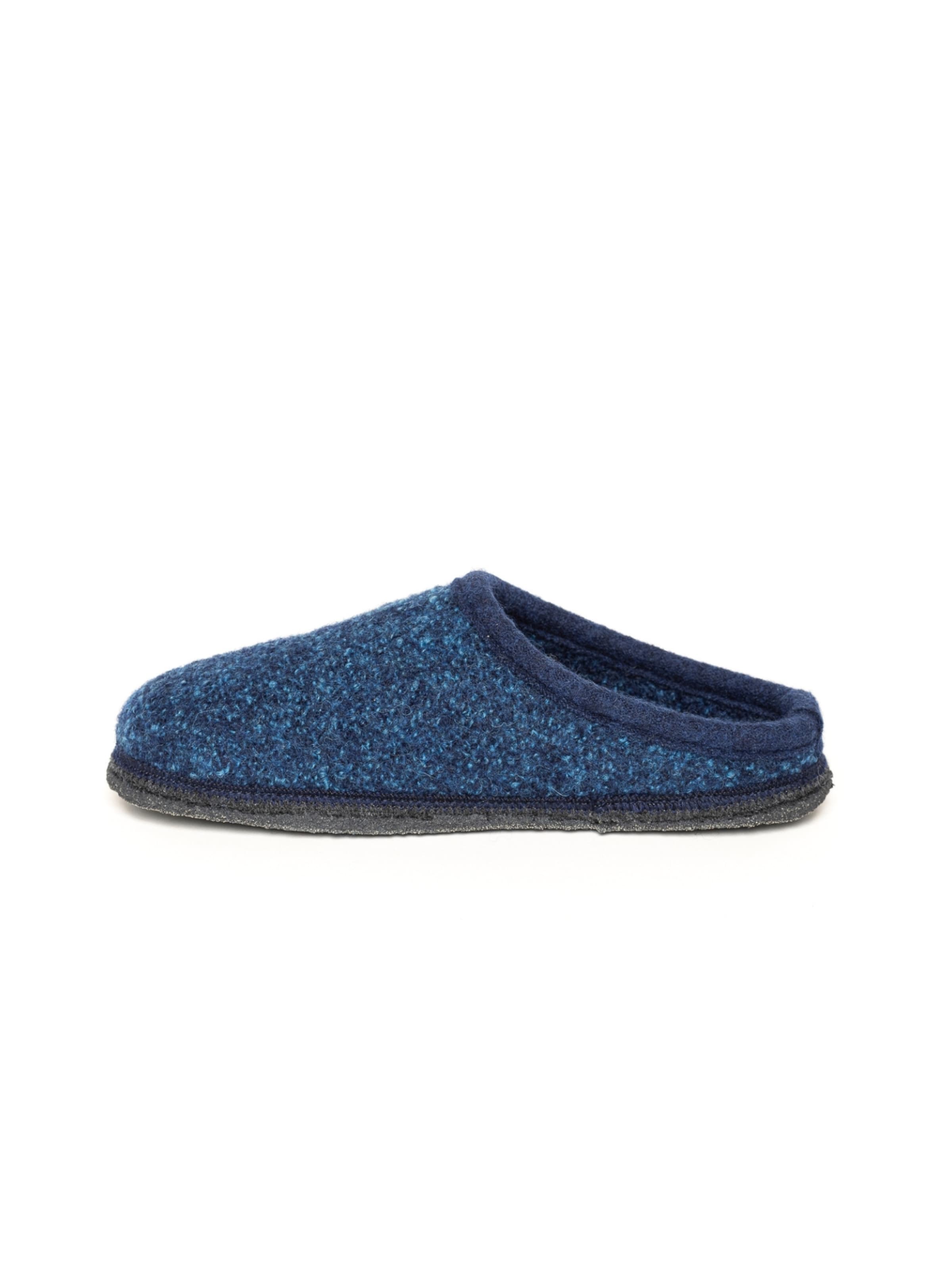 Gottstein Hausschuh 'Walkpantoffel Wool Venture Low'‌‌‌ in Blau