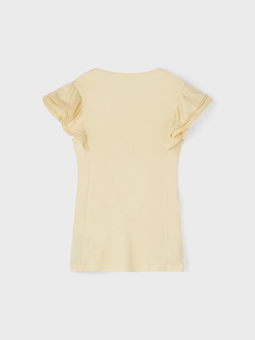 NAME IT - Camiseta 'Jalia' en amarillo