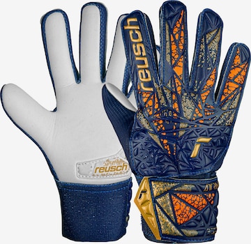 REUSCH Sporthandschoenen 'Attrakt Starter Grip' in Blauw: voorkant