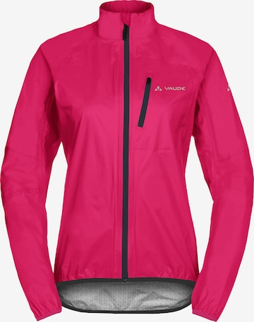 VAUDE Outdoor Jacket 'Drop III' in Pink: front