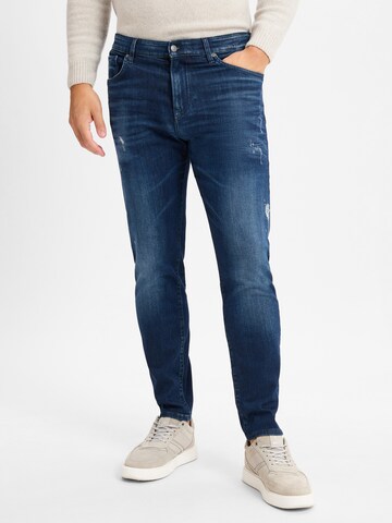 BOSS Slim fit Jeans 'Onyx' in Blue: front