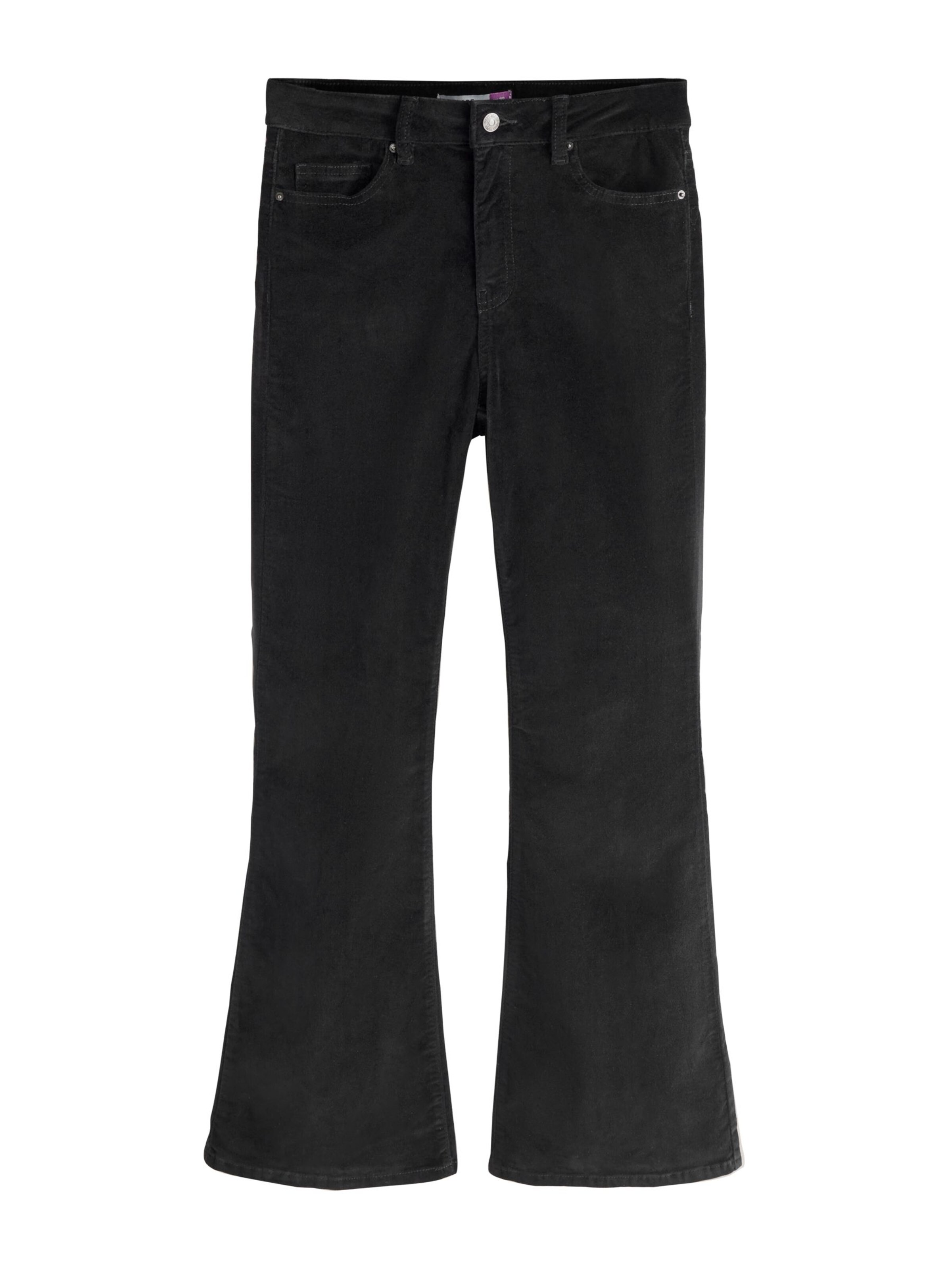 Next - Flared Calças em preto: frente