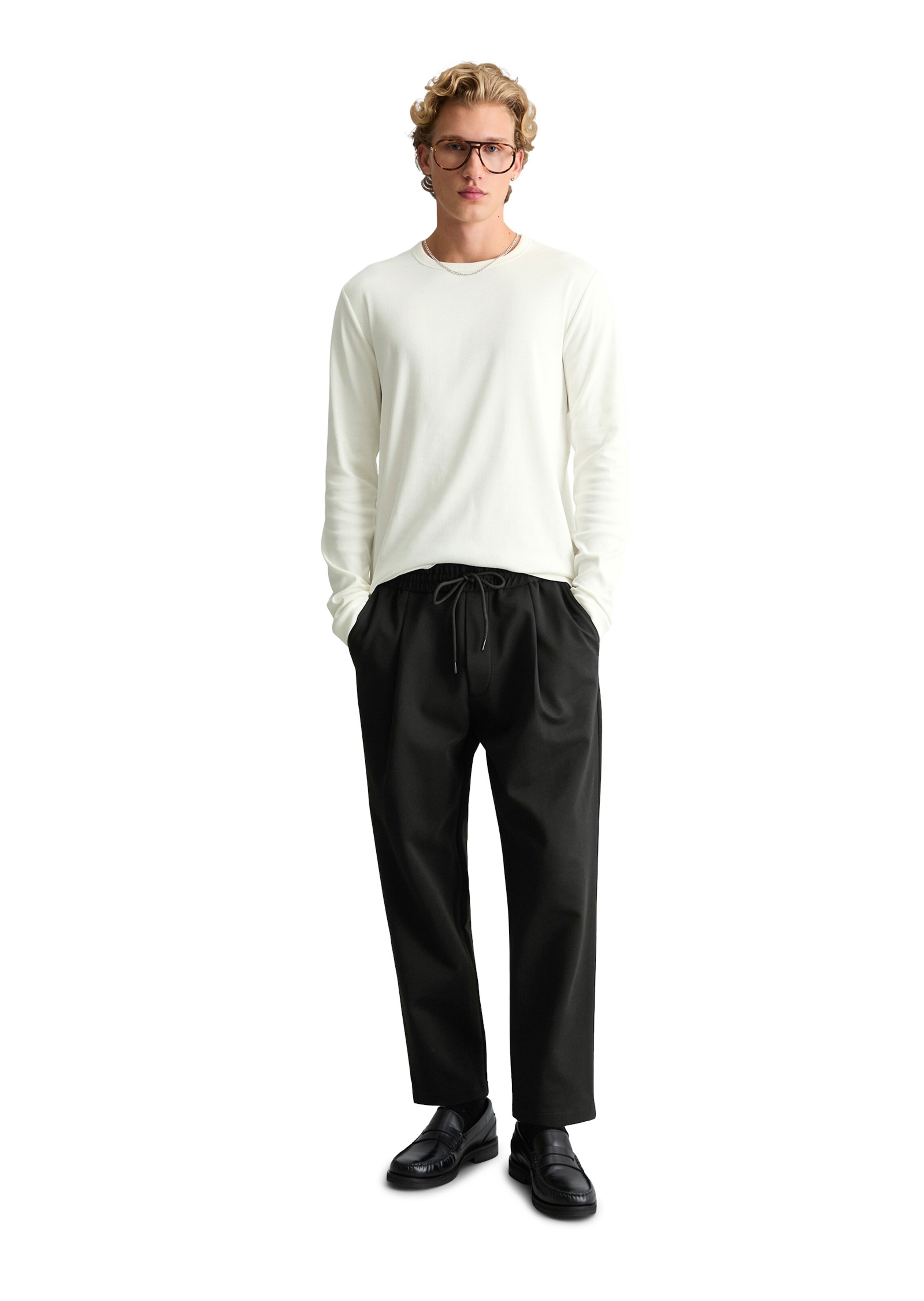 Marc O'Polo DENIM Shirt in White: front
