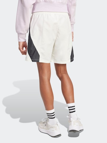 ADIDAS SPORTSWEAR Regular Sports trousers 'STADIUM' in White