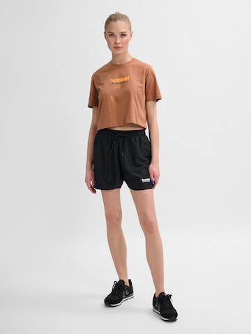 Hummel T-Shirt 'Lgc Malu' in Braun