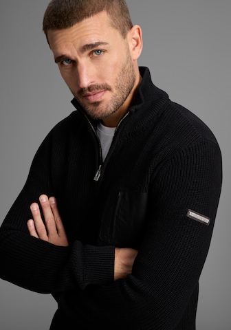 Bruno Banani LM Pullover in Schwarz