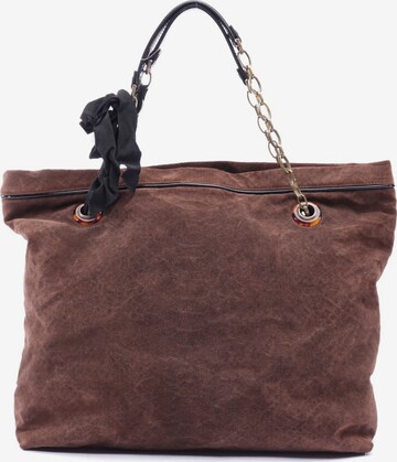 Lanvin Schultertasche L in Braun: predná strana