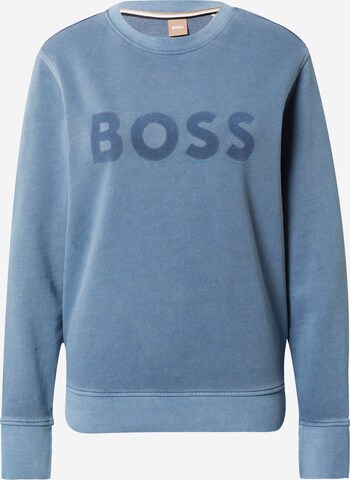 BOSS Sweatshirt 'Elaboss' in Blau: predná strana