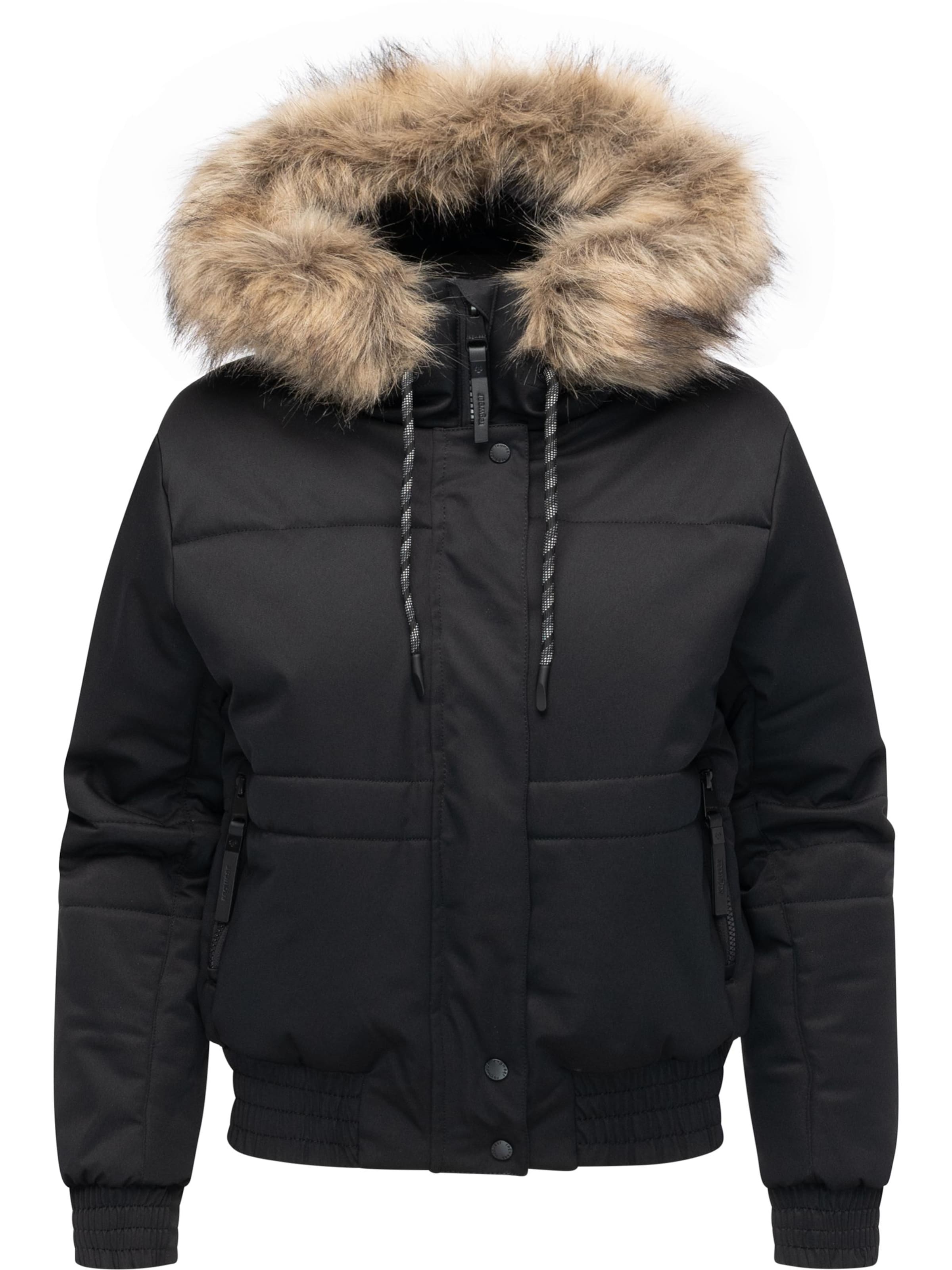 Ragwear Veste d’hiver 'Deluxia Youmodo' en noir, Vue avec produit