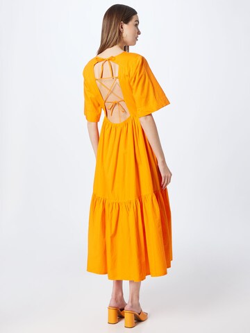 mbym - Vestido 'Puri-M' em laranja