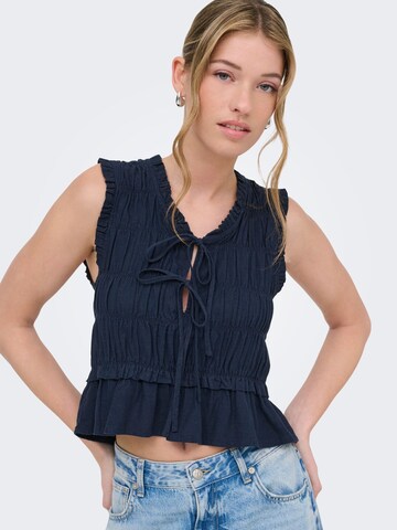 ONLY Blouse 'ONLGOA' in Blauw