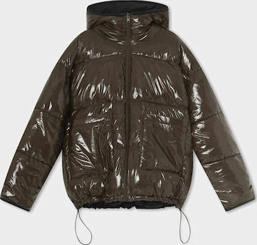 Résumé Talvitakki ' HaceRS ' värissä ruskea: etupuoli