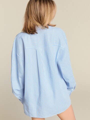 LENI KLUM x ABOUT YOU Blouse 'Celia' in Blauw